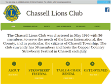 Tablet Screenshot of coppercountrystrawberryfestival.com